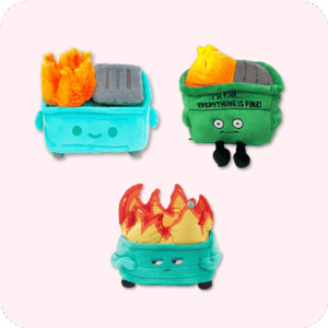 Dumpster Fire Plush Bundle