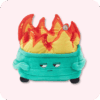 Dumpster Fire Plush Style B