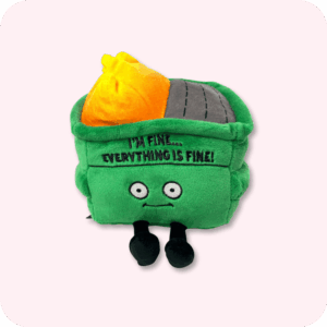 Dumpster Fire Plush Style C